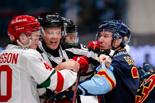 Moras Felix Johansson och Djurgårdens August Berg