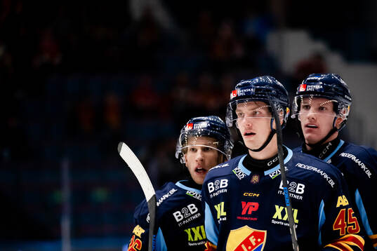 Djurgårdens Hugo Blixt jublar