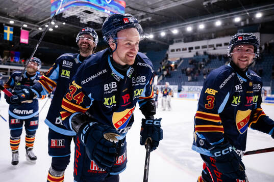 Djurgårdens Daniel Brodin jublar