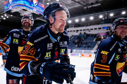 Djurgårdens Daniel Brodin jublar