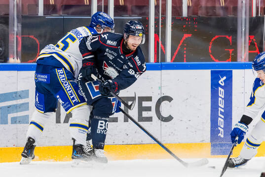 Leksands Max Veronneau och Linköpings Christoffer Ehn