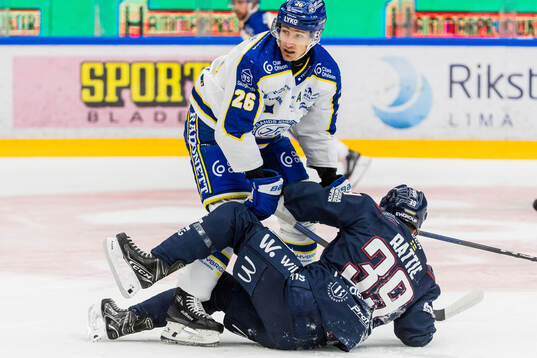 Leksands Patrik Norén och Linköpings Ty Rattie