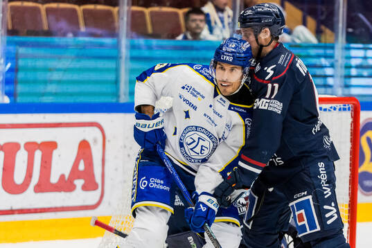 Leksands Jon Knuts och Linköpings Henrik Törnqvist