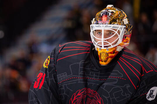 Brynäs målvakt Erik Källgren