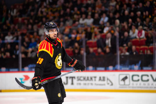 Brynäs Tyler Vesel deppar