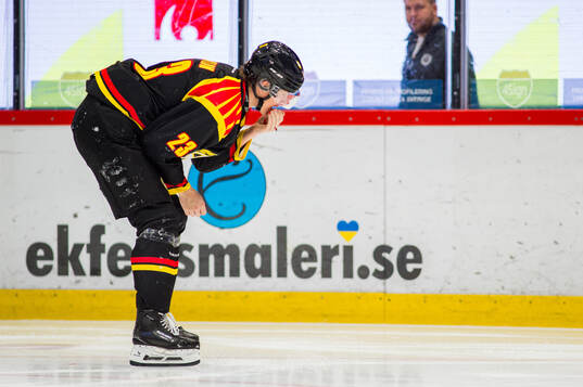 Brynäs Oskar Lindblom har ont