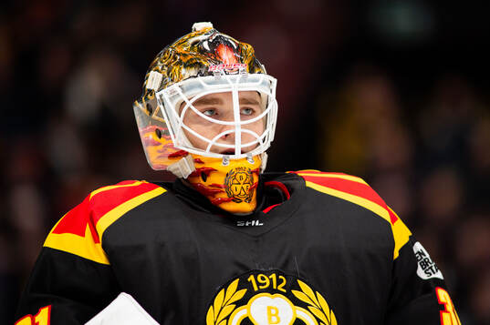 Brynäs målvakt Erik Källgren