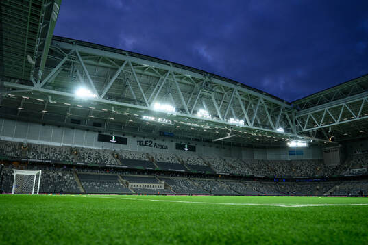 Interior view of Tele2 Arena