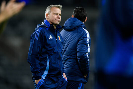 head coach Roberth Björknesjö of Djurgården looks