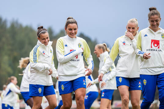 Julia Zigiotti Olme, Johanna Rytting Kaneryd and Rusul Rosa