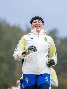 Goalkeeper Tove Enblom of the Swedish women's national