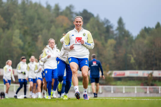 Jonna Andersson of the Swedish women's national football