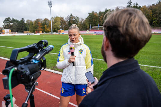 Fridolina Rolfö of the Swedish women's national football