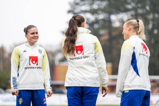 Hanna Wijk, Rusul Rosa Kafaji and Hanna Bennison of the