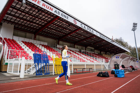 Rusul Rosa Kafaji of the Swedish women's national football