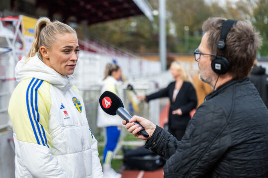 Fridolina Rolfö of the Swedish women's national football