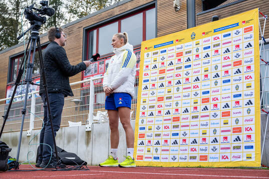 Fridolina Rolfö of the Swedish women's national football