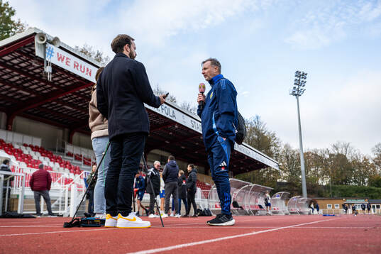 Head coach Peter Gerhardsson of the Swedish women's