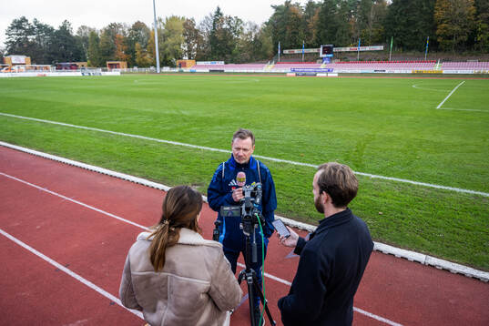 Head coach Peter Gerhardsson of the Swedish women's