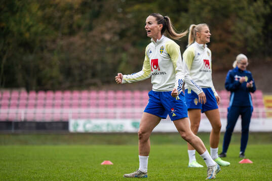 Kosovare Asllani of the Swedish women's national football