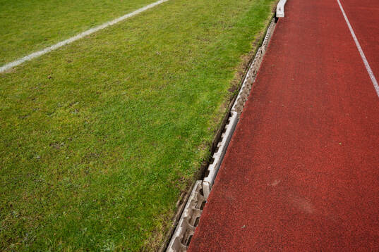 View the pitch and running tracks of Stade Emile Mayrisch