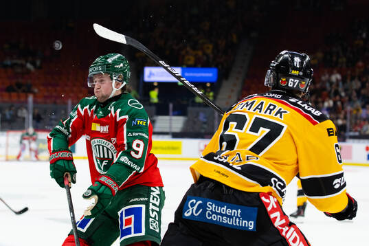 Frölundas Linus Weissbach och Luleås Linus Omark