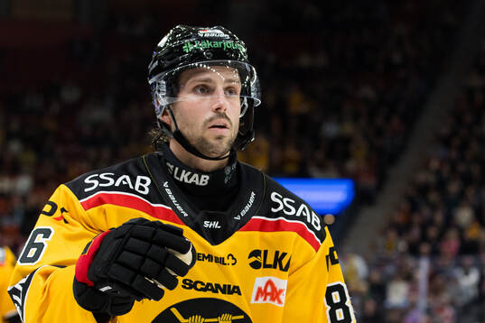 Luleås Mathias Bromé jublar