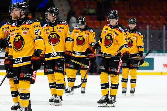 Luleås spelare deppar