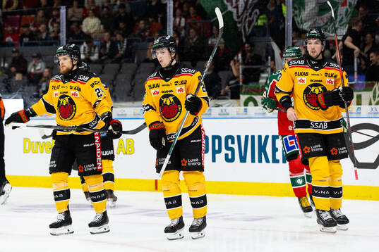 Luleås Brendan Shinnimin, Jesper Sellgren och Eetu