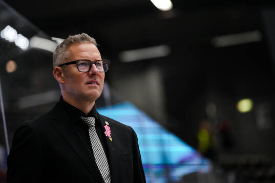 Färjestads assisterande tränare Johan Hedberg