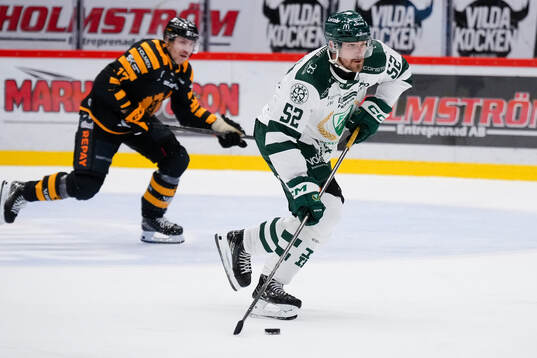 Skellefteås Pär Lindholm och Färjestads August Tornberg