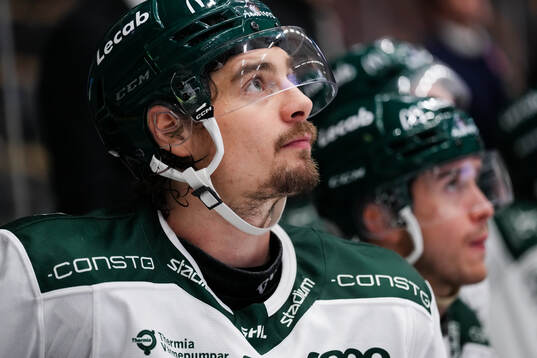 Färjestads David Tomasek deppar