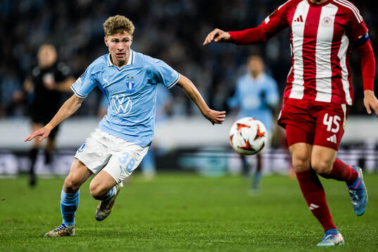 Hugo Bolin of Malmö FF