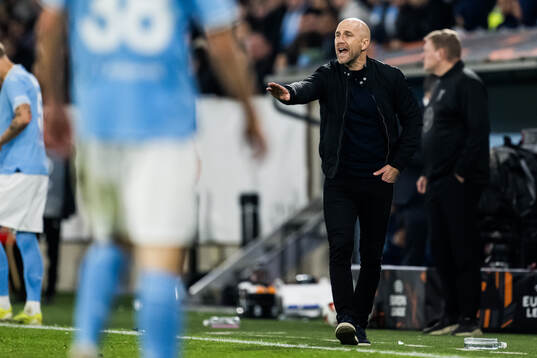 Head coach Henrik Rydström of Malmö FF