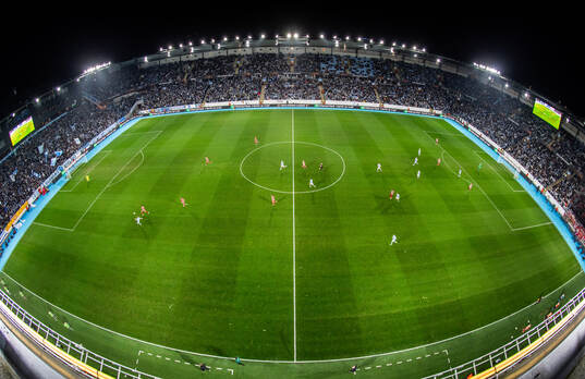 General view of Eleda Stadion