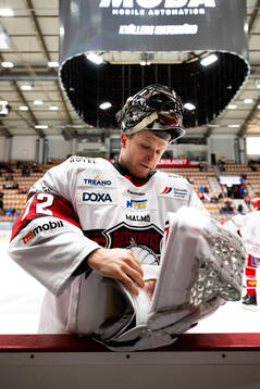 Malmö Redhawks målvakt Daniel Marmenlind