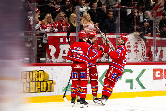 Timrås Anton Lander jublar