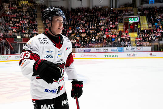Malmö Redhawks Fredrik Händemark jublar