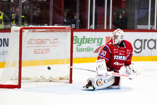 Timrås målvakt Jacob Johansson