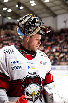 Malmö Redhawks målvakt Daniel Marmenlind
