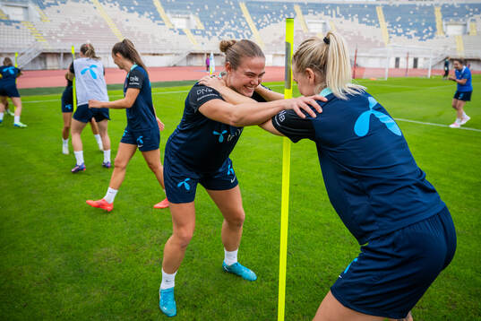 Marthine Østenstad of the Norwegian women's national