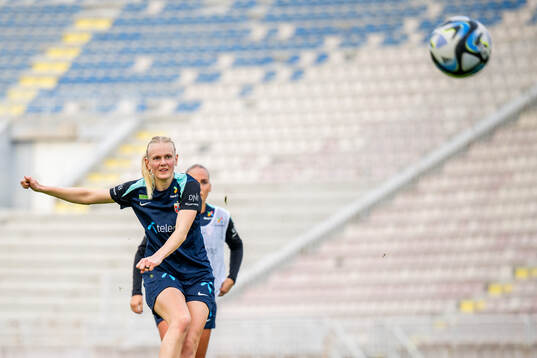Karina Sævik of the Norwegian women's national football
