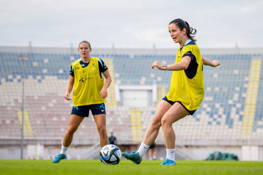 Tuva Hansen of the Norwegian women's national football team
