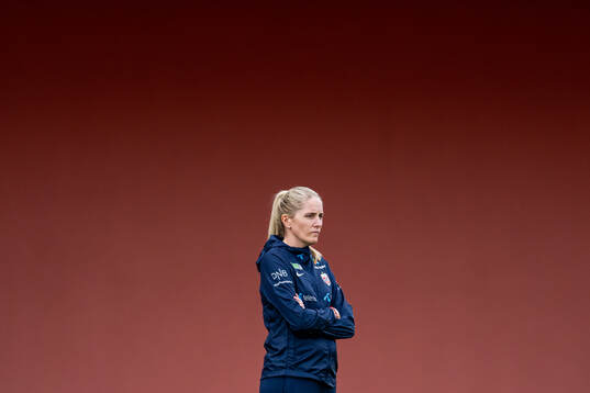 Gemma Grainger, head coach of the Norwegian women's