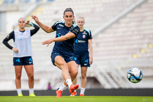 Vilde Bøe Risa of the Norwegian women's national football