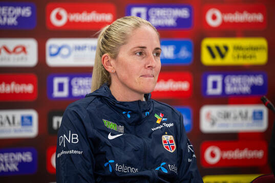 Gemma Grainger, head coach of the Norwegian women's