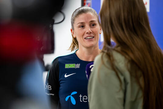 Maren Mjelde of the Norwegian women's national football team