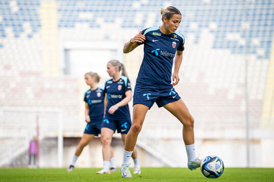 Celin Bizet Ildhusøy of the Norwegian women's national