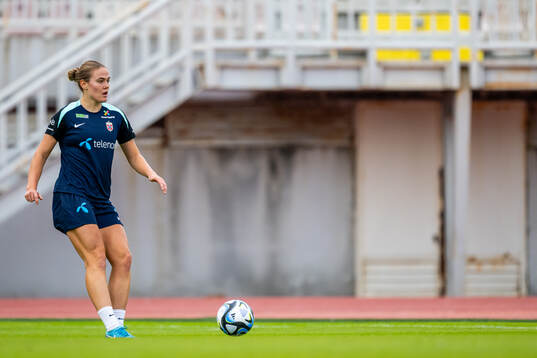Marthine Østenstad of the Norwegian women's national