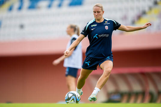 Lisa Fjeldstad Naalsund of the Norwegian women's national